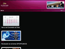 Tablet Screenshot of casinocirsavalencia.com